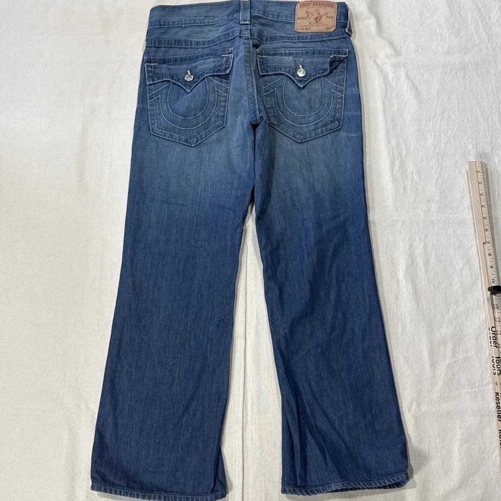 True Religion Men's Vintage Billy Jeans Size 34W 29L Denim Made In USA